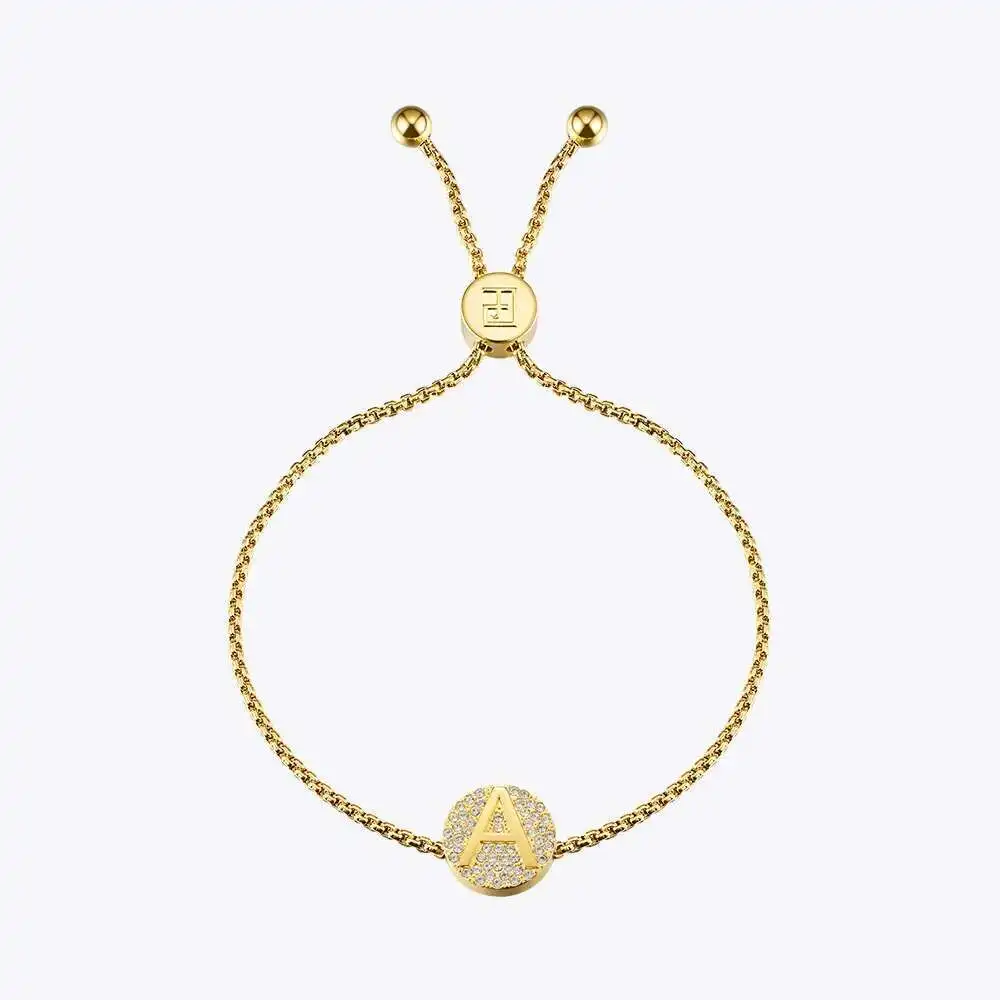 Initial Charm Bracelet - Image 2