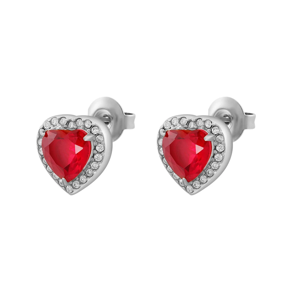 Luck Heart Red Stone Necklace - Image 6