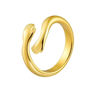 Human Hands Open Ring