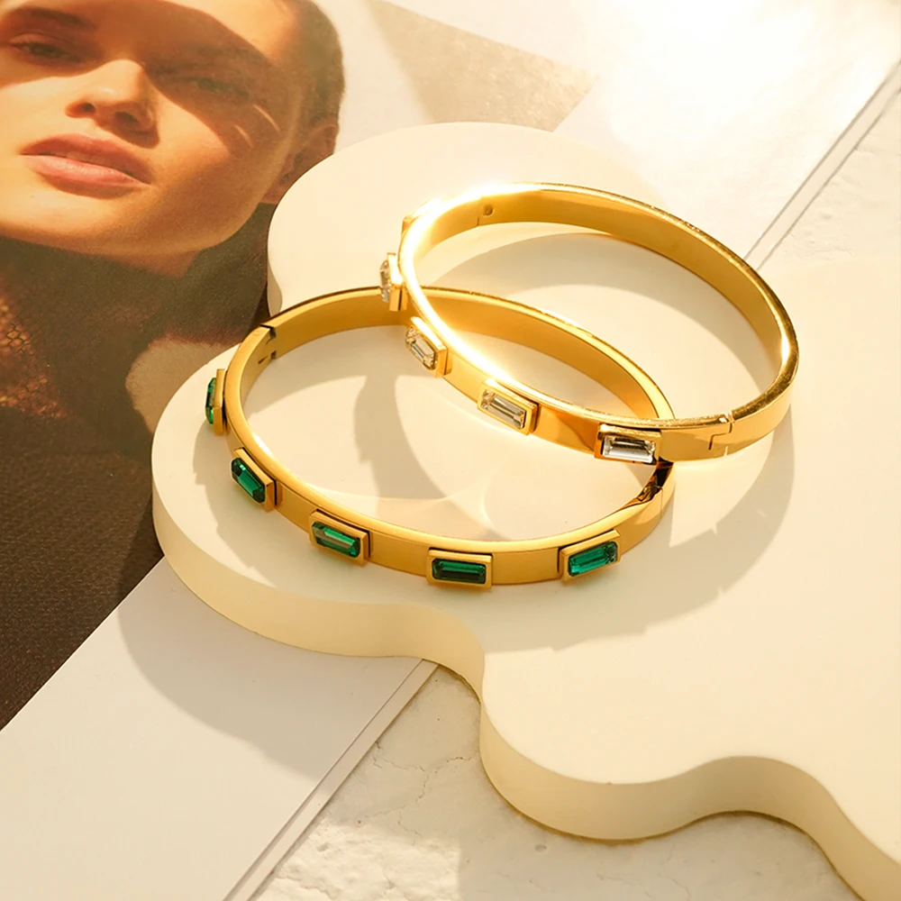 Rectangle Zircon Bracelet - Image 3