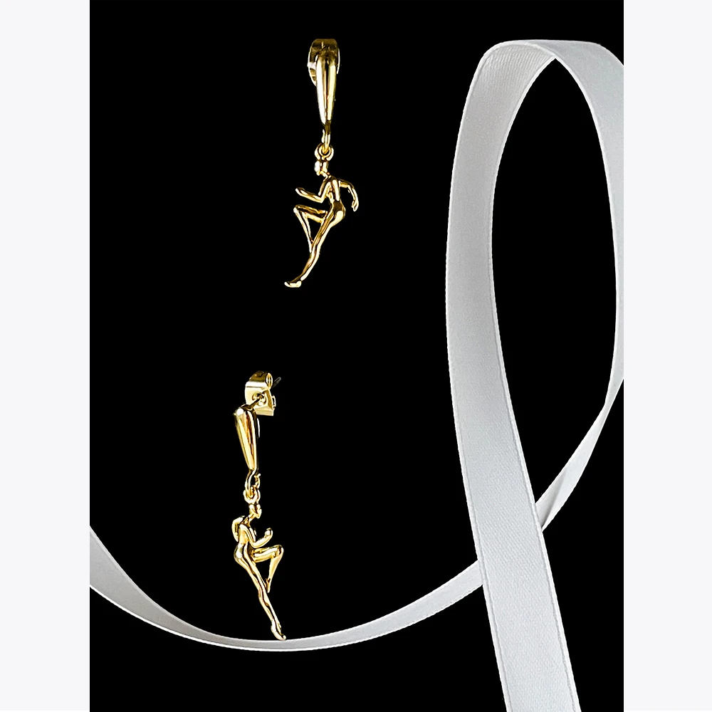 Athlete Dancer Drop Earrings - Image 4