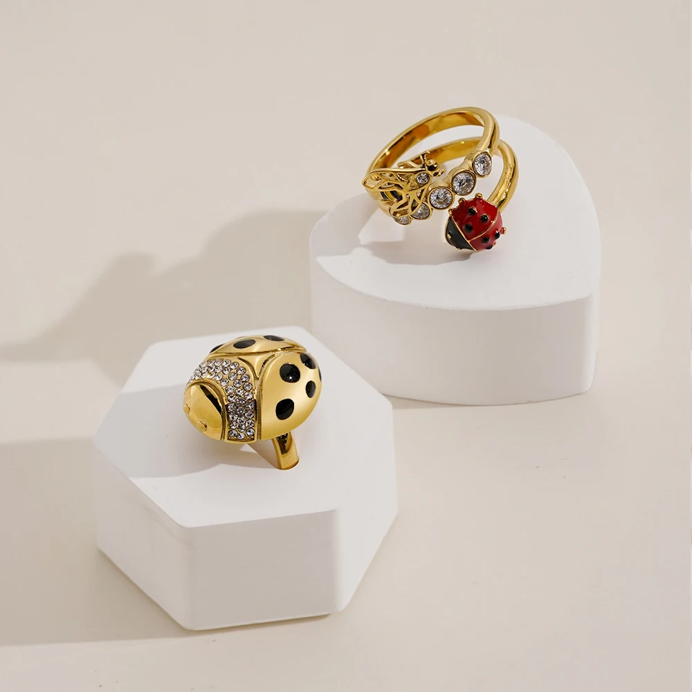 Ladybug Bee Ring - Image 4