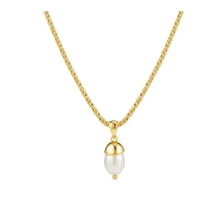 Twist Pearl Necklace