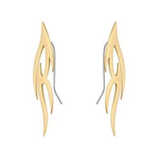 Fire Drop Earrings