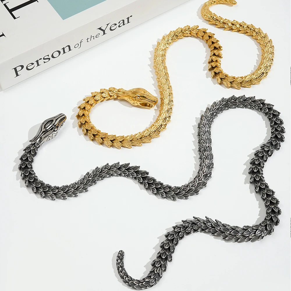 Thick Snake Necklace - Image 3