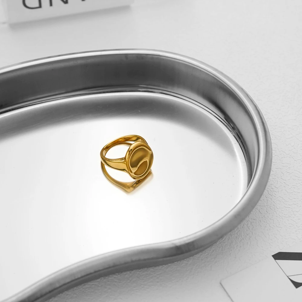 Geometry Irregular Oval Ring - Image 2