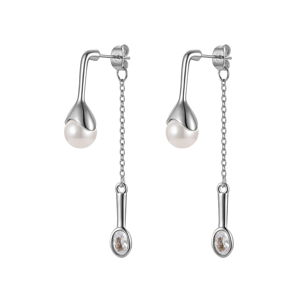 Special Spoon Drop Earrings - Image 5