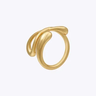 Irregular Knot Adjustable Ring