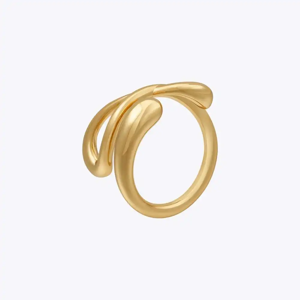 Irregular Knot Adjustable Ring