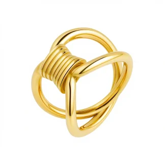 Irregular Twine Ring