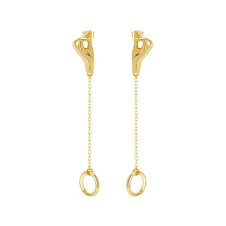 Hook Hand Drop Earrings
