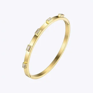 Zirconia Crystal Bangle