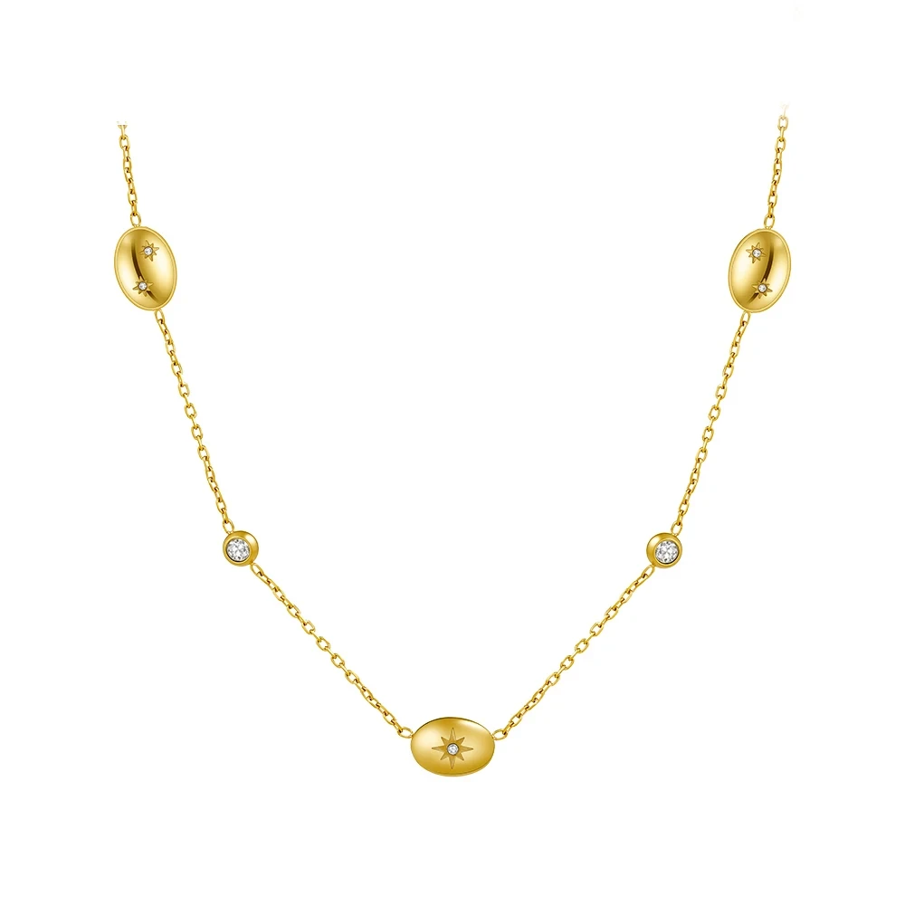 Star Zircon Necklace