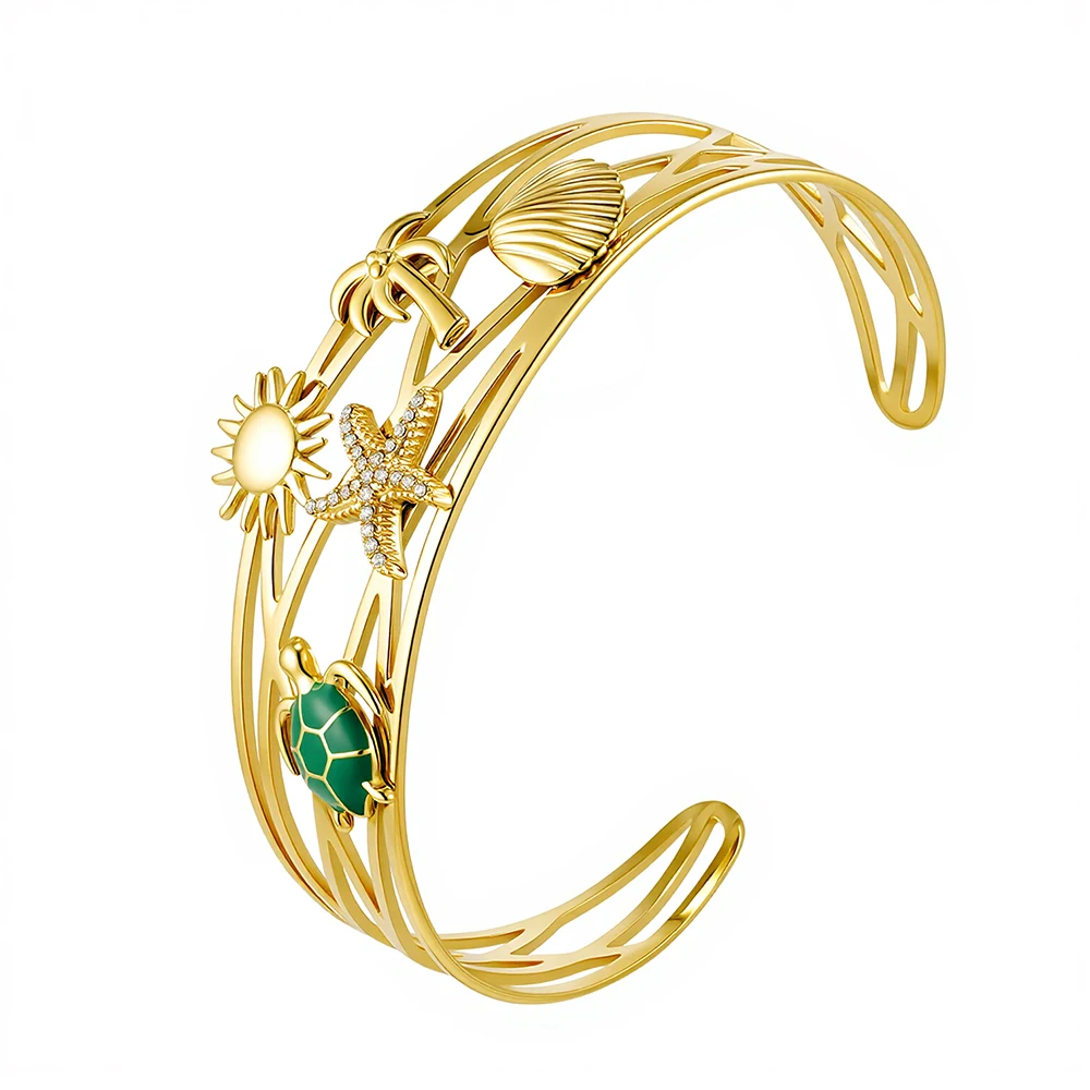Starfish Shell Bracelet - Image 5