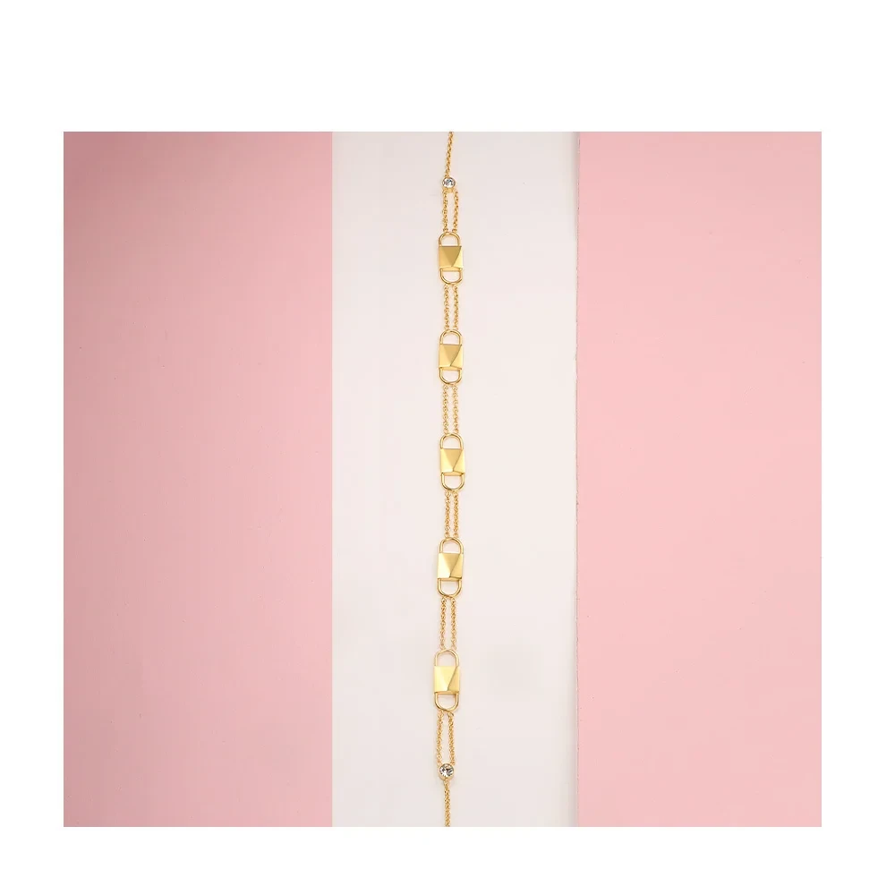 Lock Crystal Necklace - Image 3