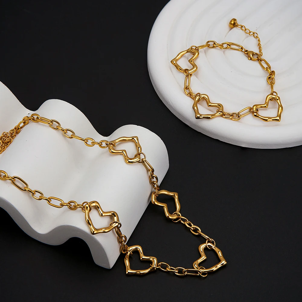 Irregular Heart Necklace - Image 2