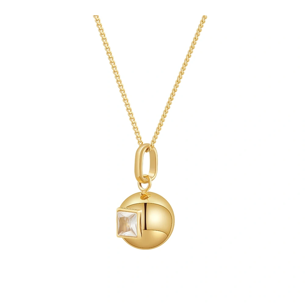 Zircon Pendant Necklace