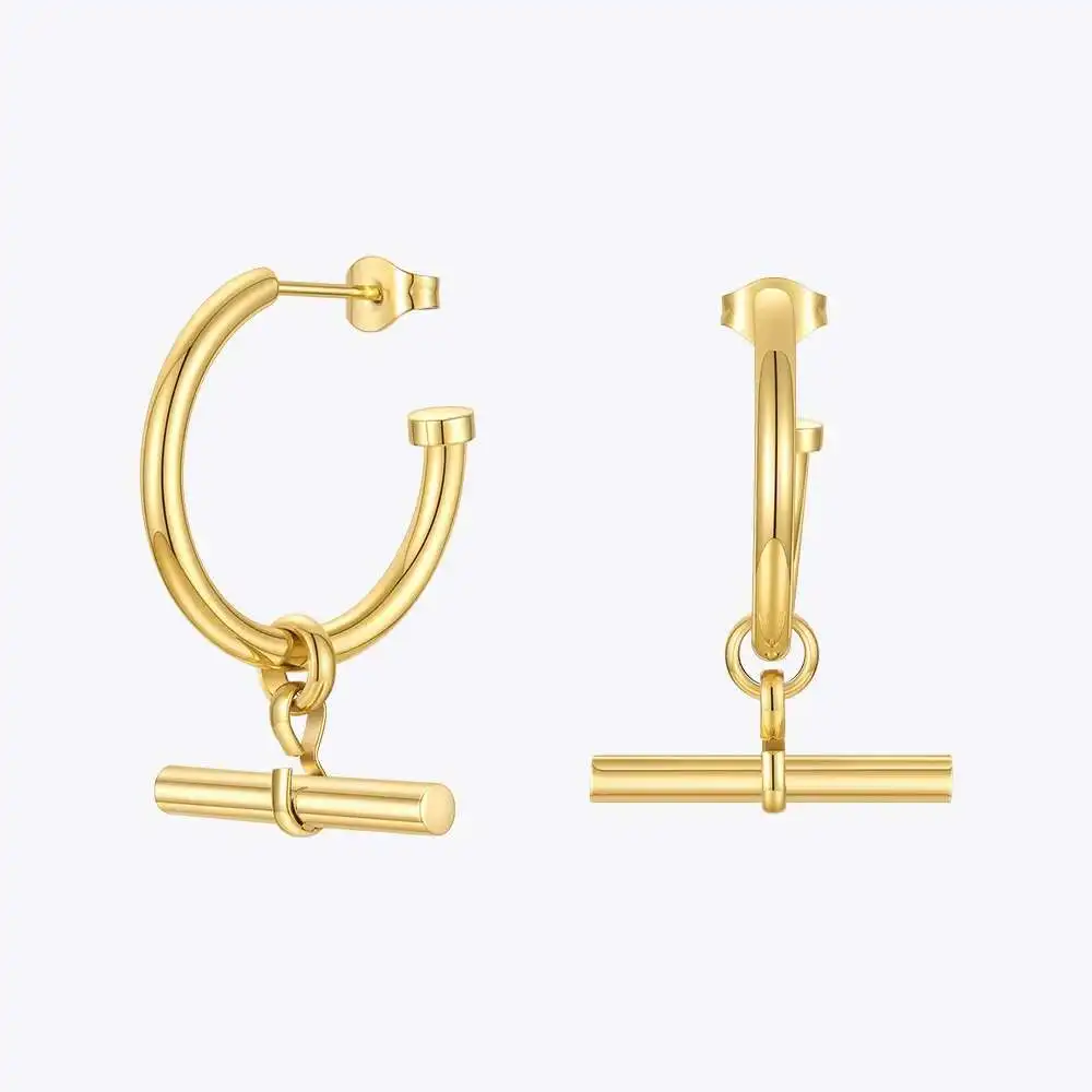 Stick Bar Drop Earrings