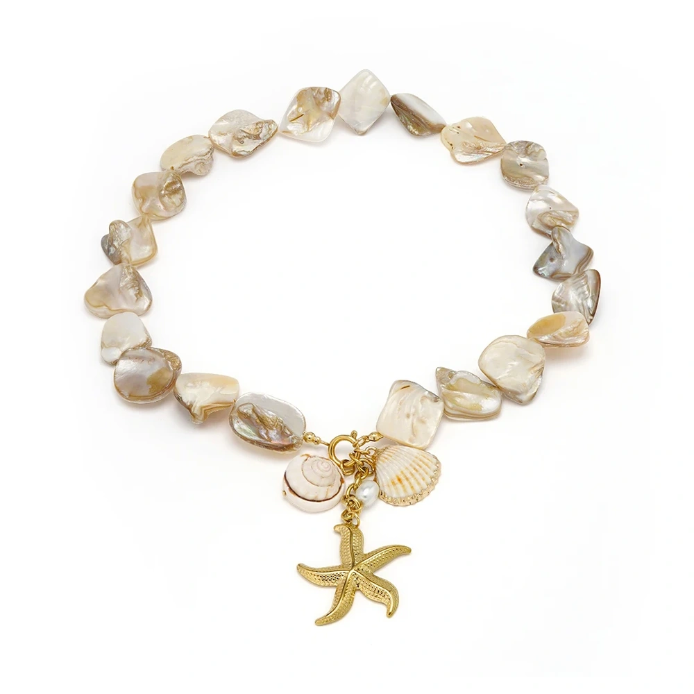 Summer Shell Starfish Necklace
