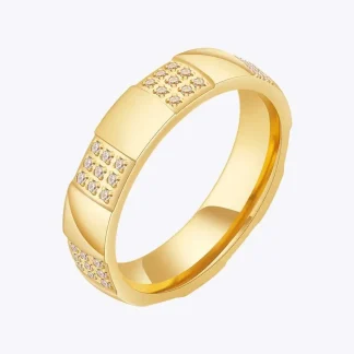 Square Zircon Ring