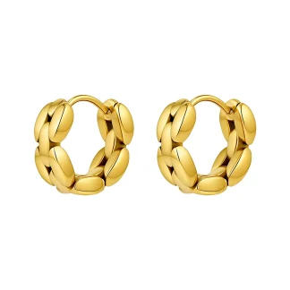 Chain Hoop Earrings