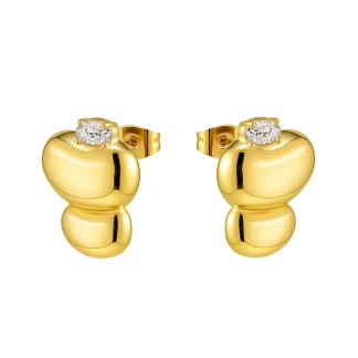 Cobblestone Stud Earrings