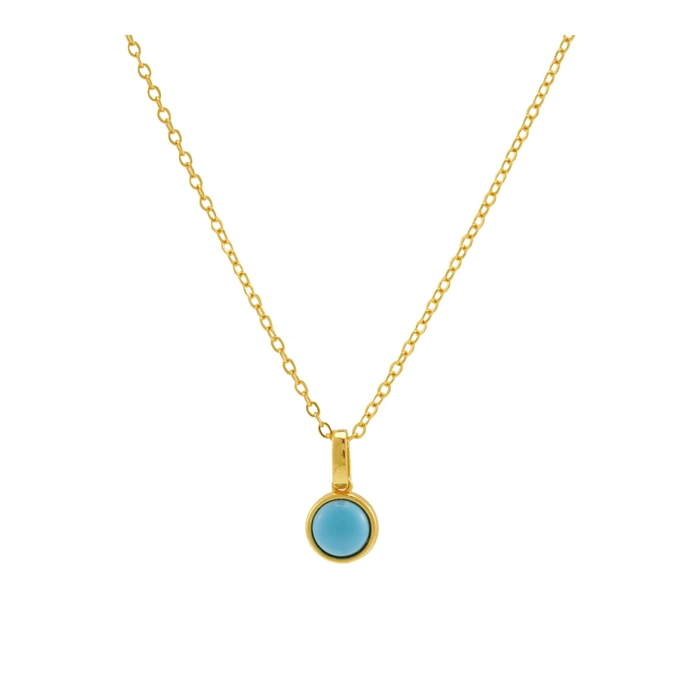 925 Silver Natural Blue Necklace