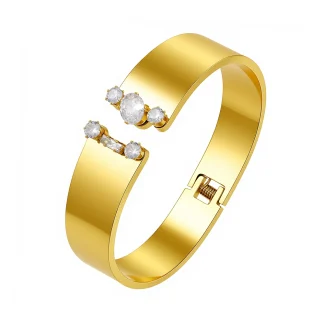 Zircon Open Bracelet