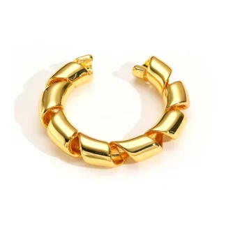 Screw Hollow Open Ring