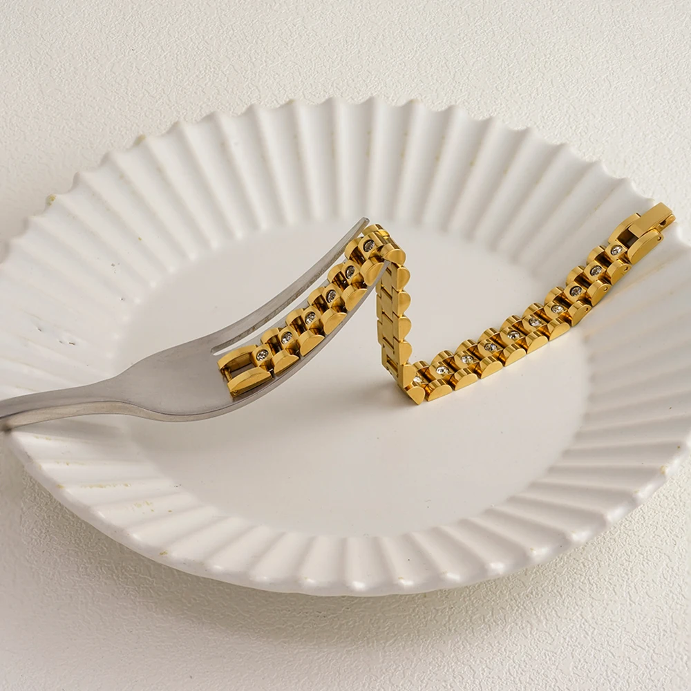 Watch Strap Zircon Bracelet - Image 5