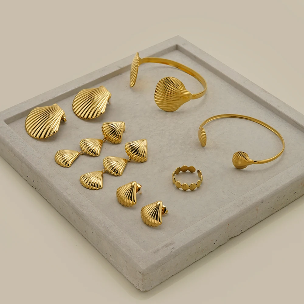 Shell Cuff Bracelet - Image 2