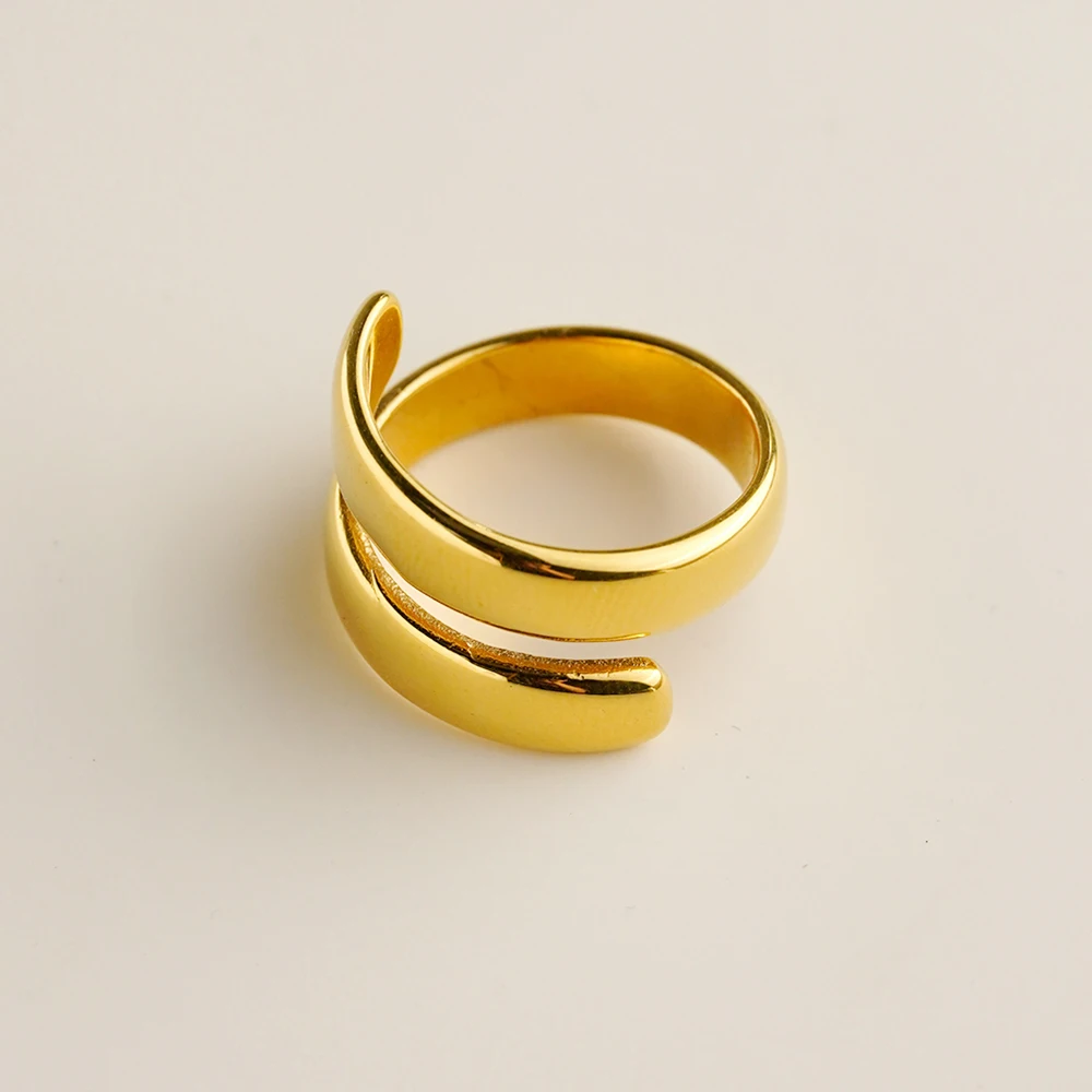 Geometry Irregular Fold Ring - Image 4