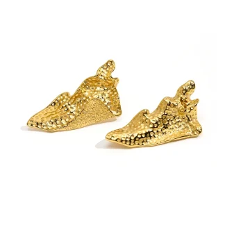 Fold Stud Earrings