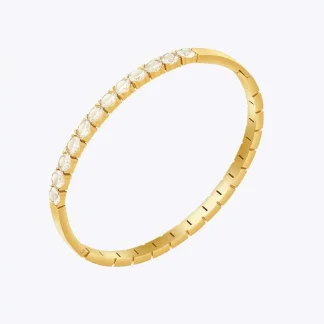 Cuff Bangle Zircon