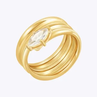 Ring With Zircon