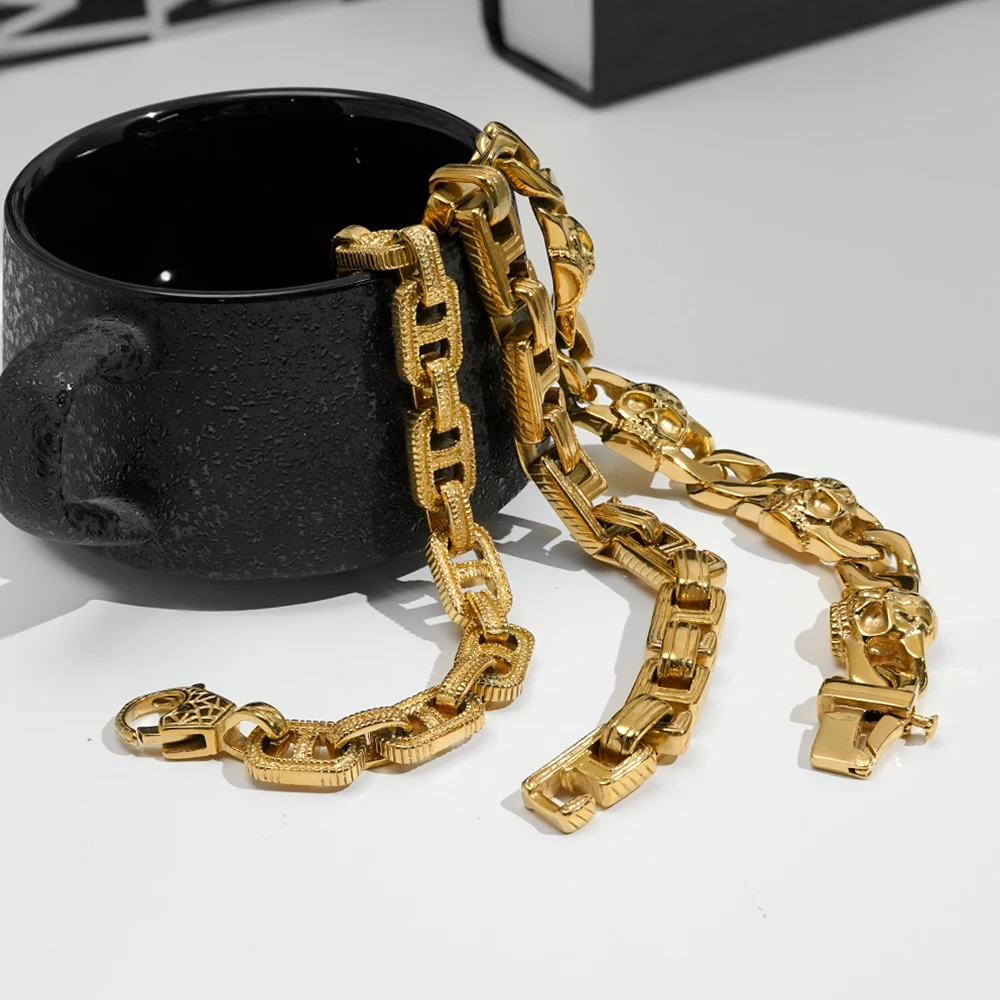 Skull Chain Bracelet - Image 2