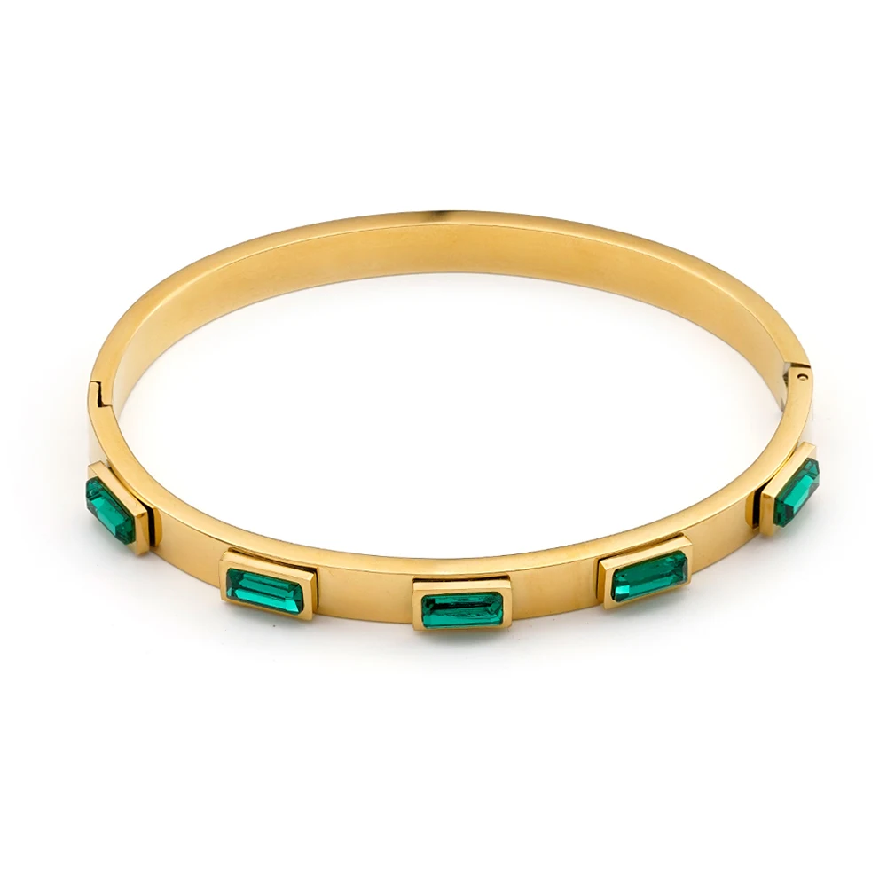 Rectangle Zircon Bracelet - Image 6