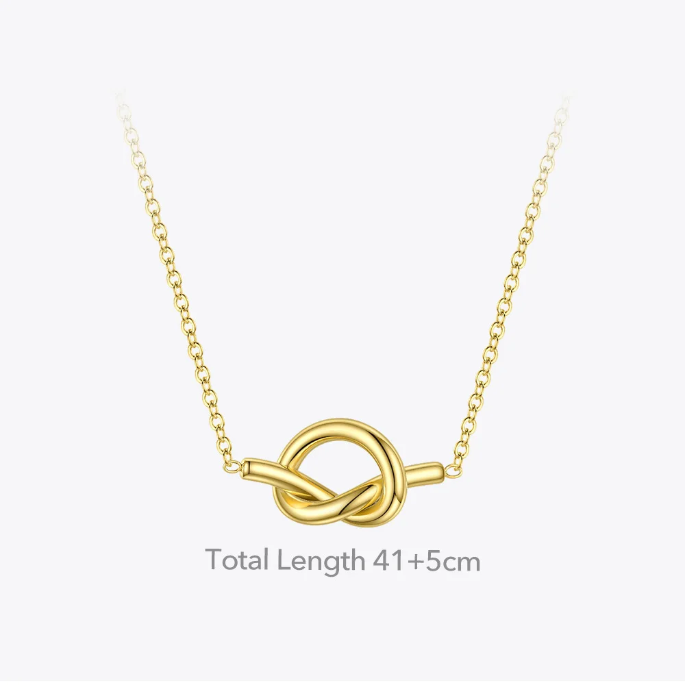 Hollow Knot Necklace - Image 2