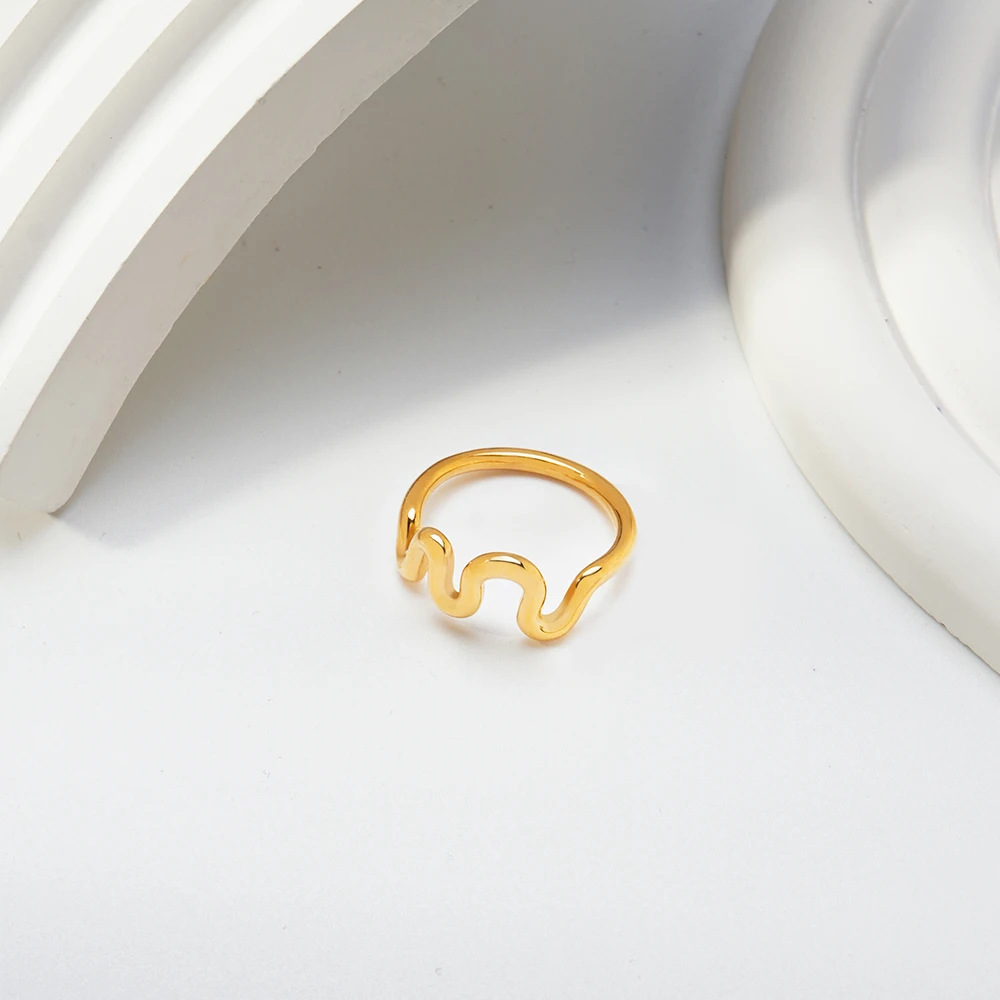 Geometric Line Ring - Image 3
