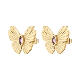 Series Butterfly Stud Earrings