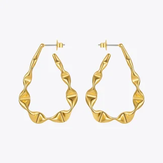 Raindrops Hoop Earrings