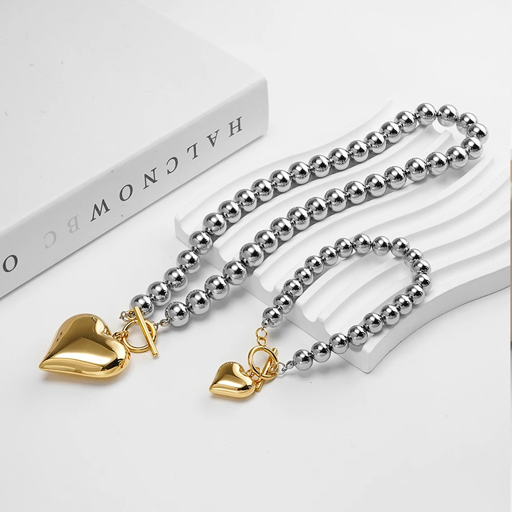 Pearl Heart Necklace - Image 4
