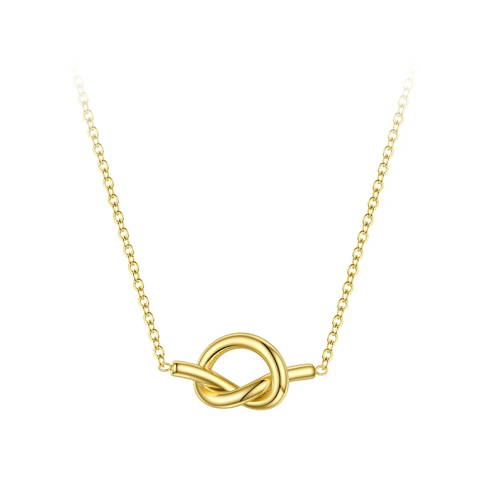 Hollow Knot Necklace