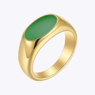 Colorful Oval Ring