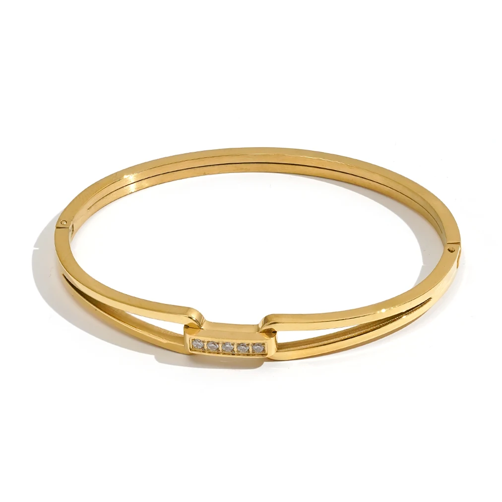 Irregular Zircon Bracelet - Image 10