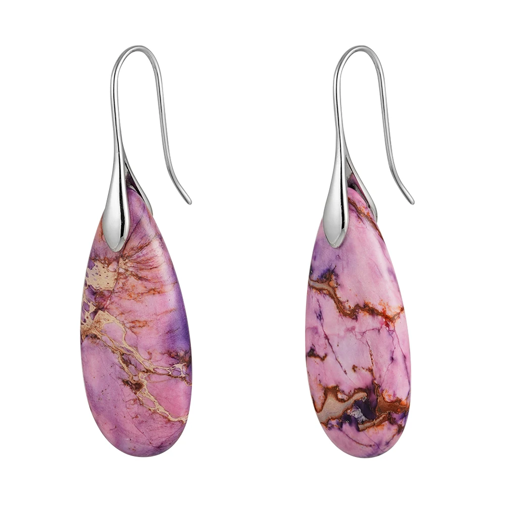 Resin Emperor Stone Stud Earrings - Image 13