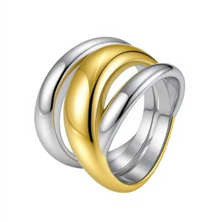 Twine Two Tone Ring