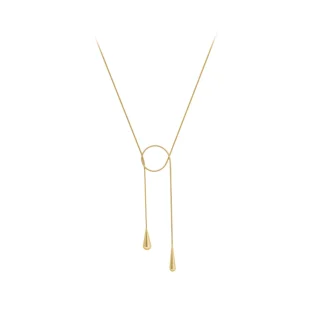 Double Water Drop Necklace