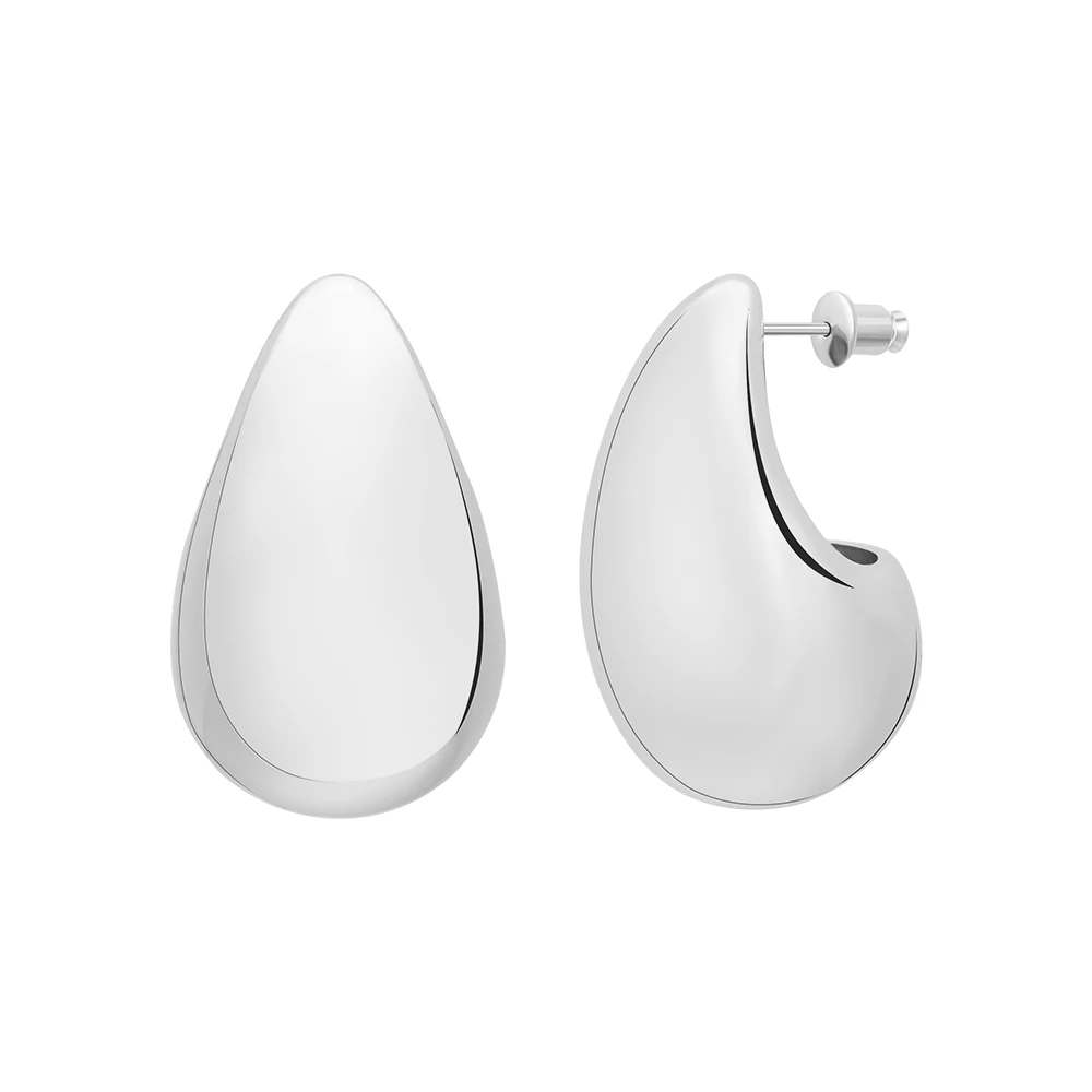 Glossy Stud Earrings - Image 5
