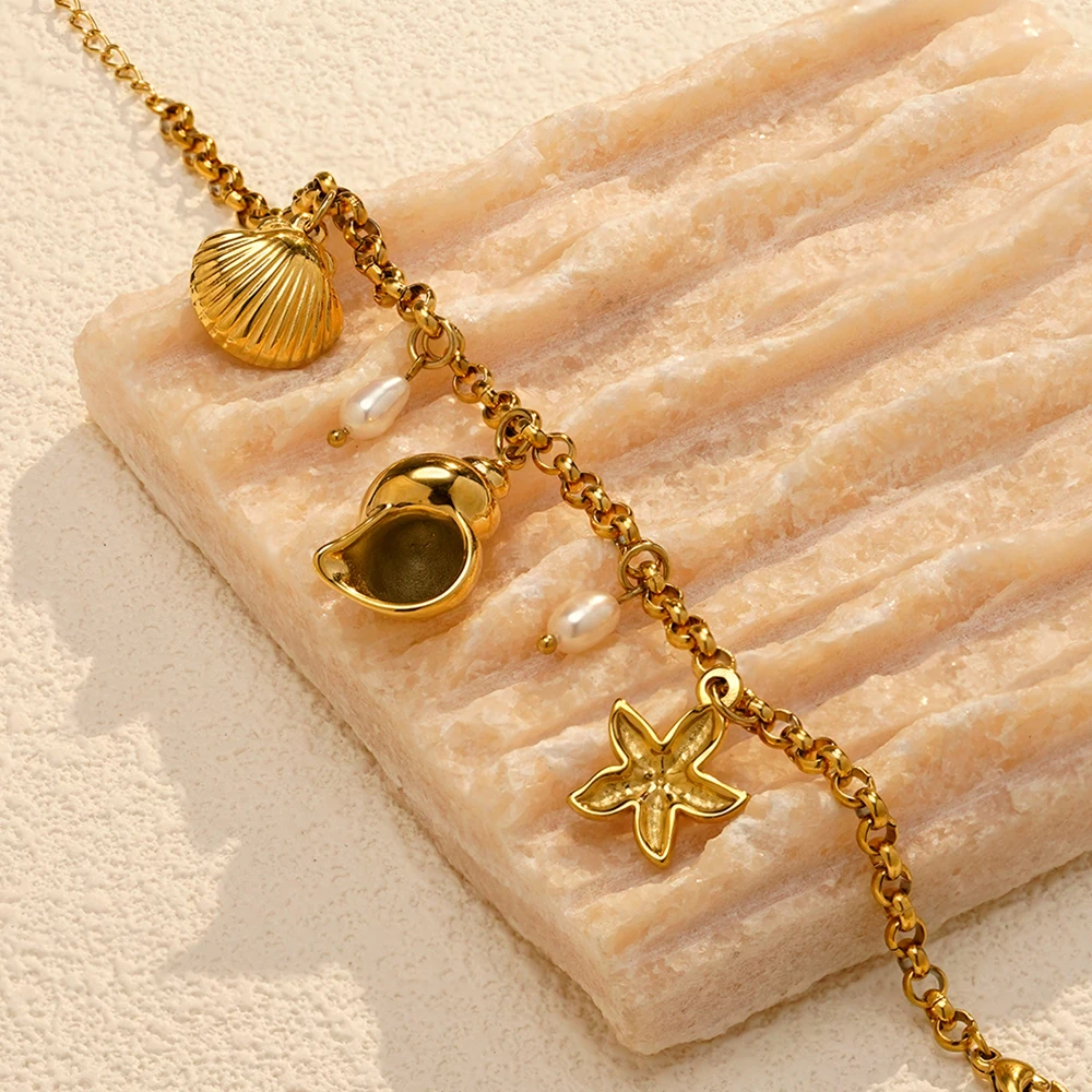 Conch Shell Bracelet - Image 4